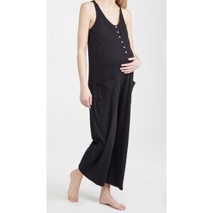 HATCH | The 24/7 Feeding Jumper In Black Pointelle Size 2 Medium